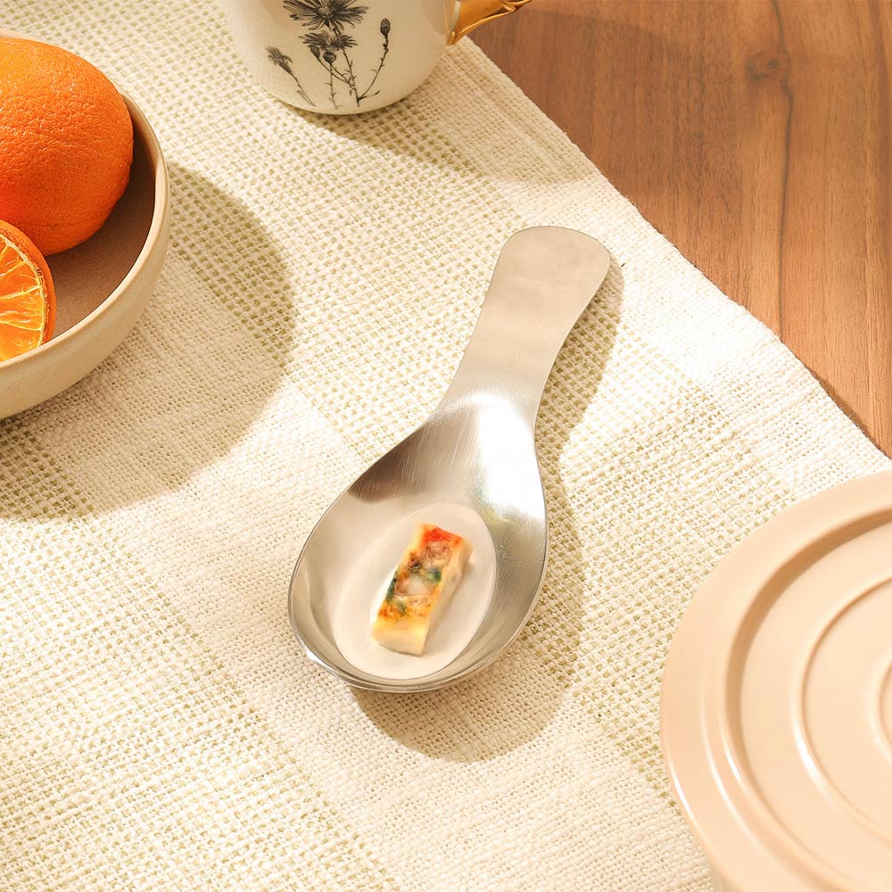 Torres Spoon Rest - Matte Silver