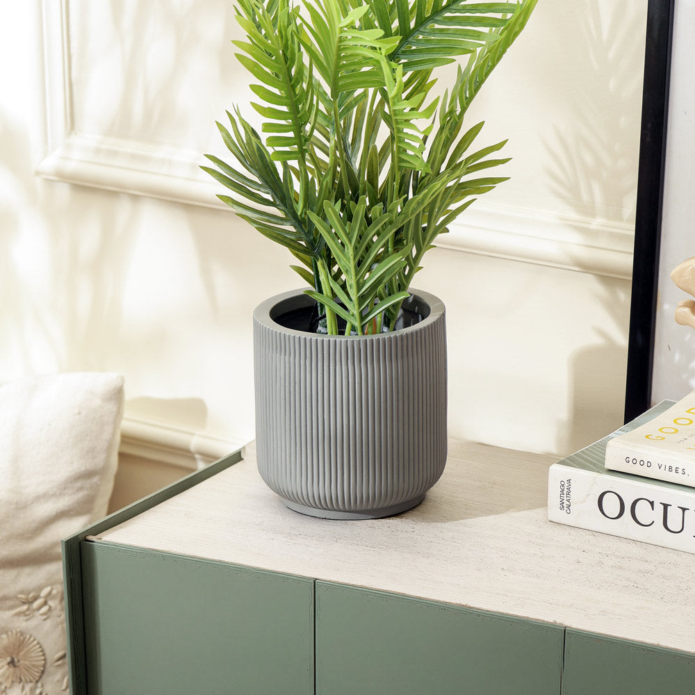 Toro Barrel Planter Small - Dark Grey
