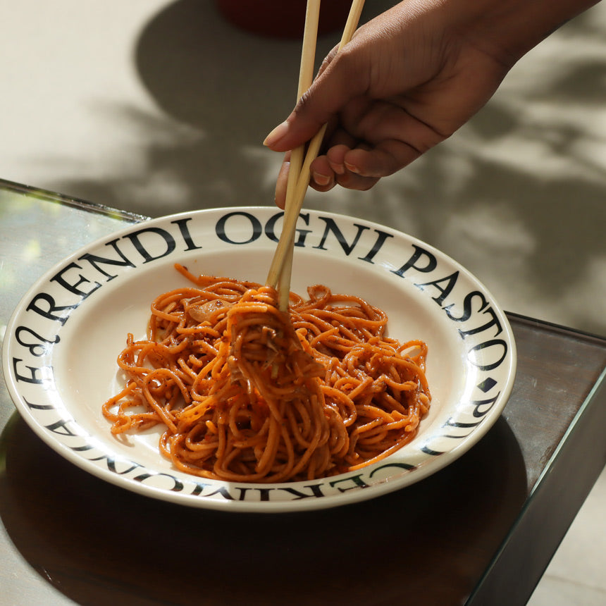 Tosca Pasta Plate Medium - Cream