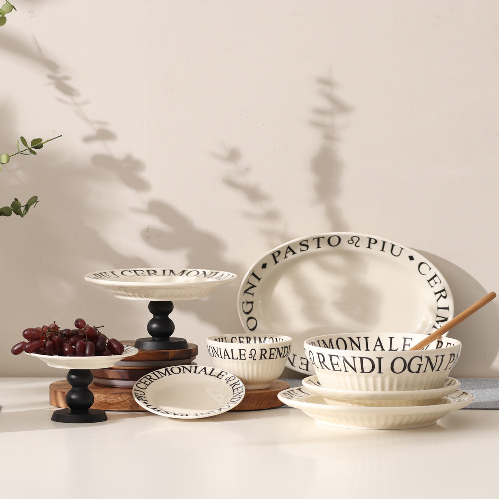 Tosca Serving Bowl - Cream