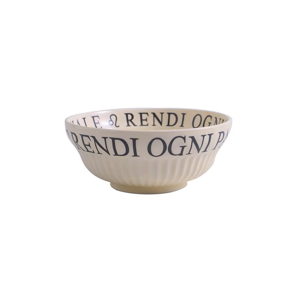 Tosca Serving Bowl - Cream