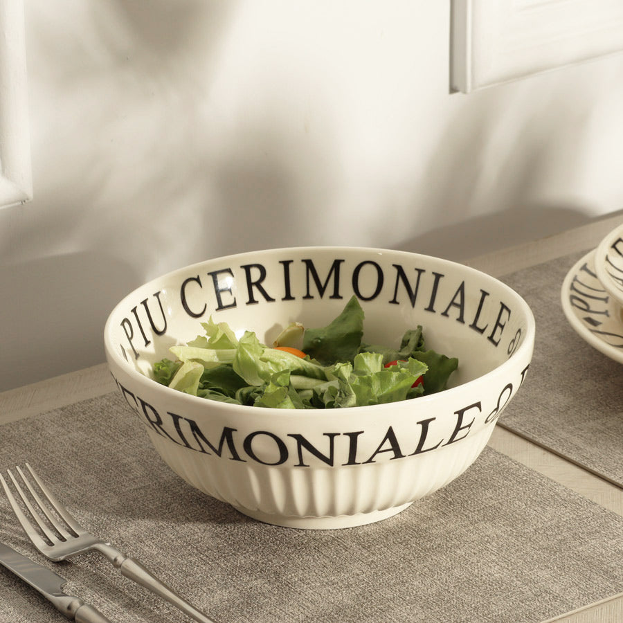 Tosca Serving Bowl - Cream