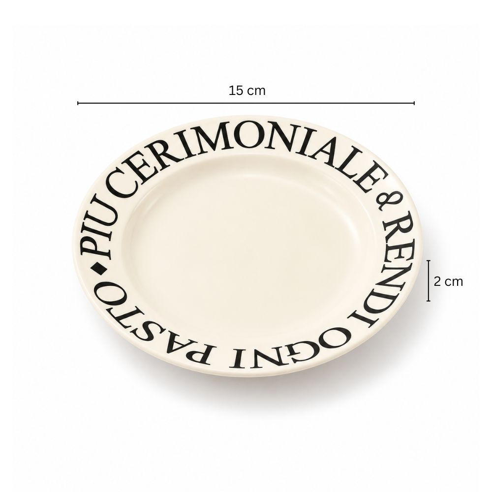 Tosca Side Plate - Cream