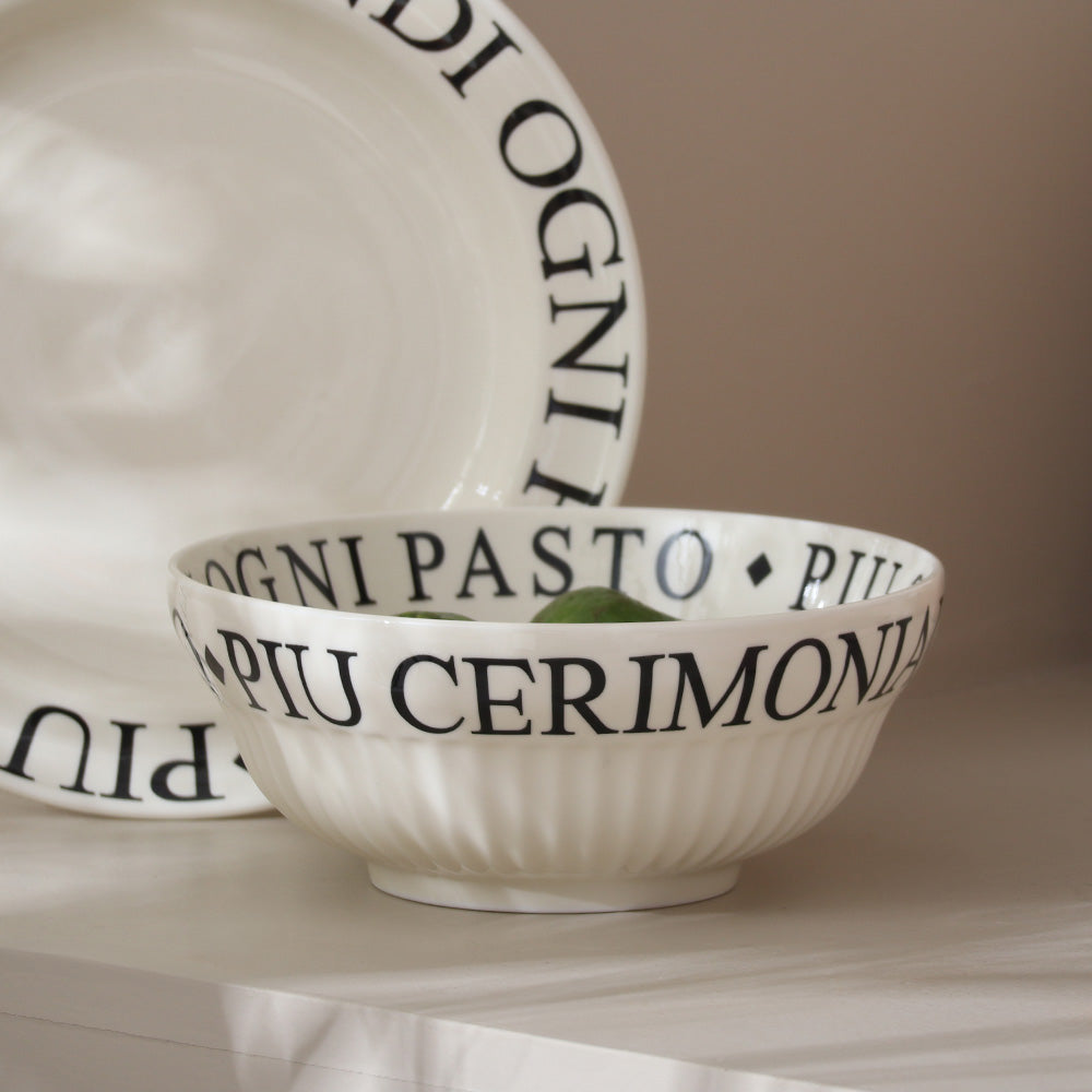 Tosca Serving Bowl - Cream