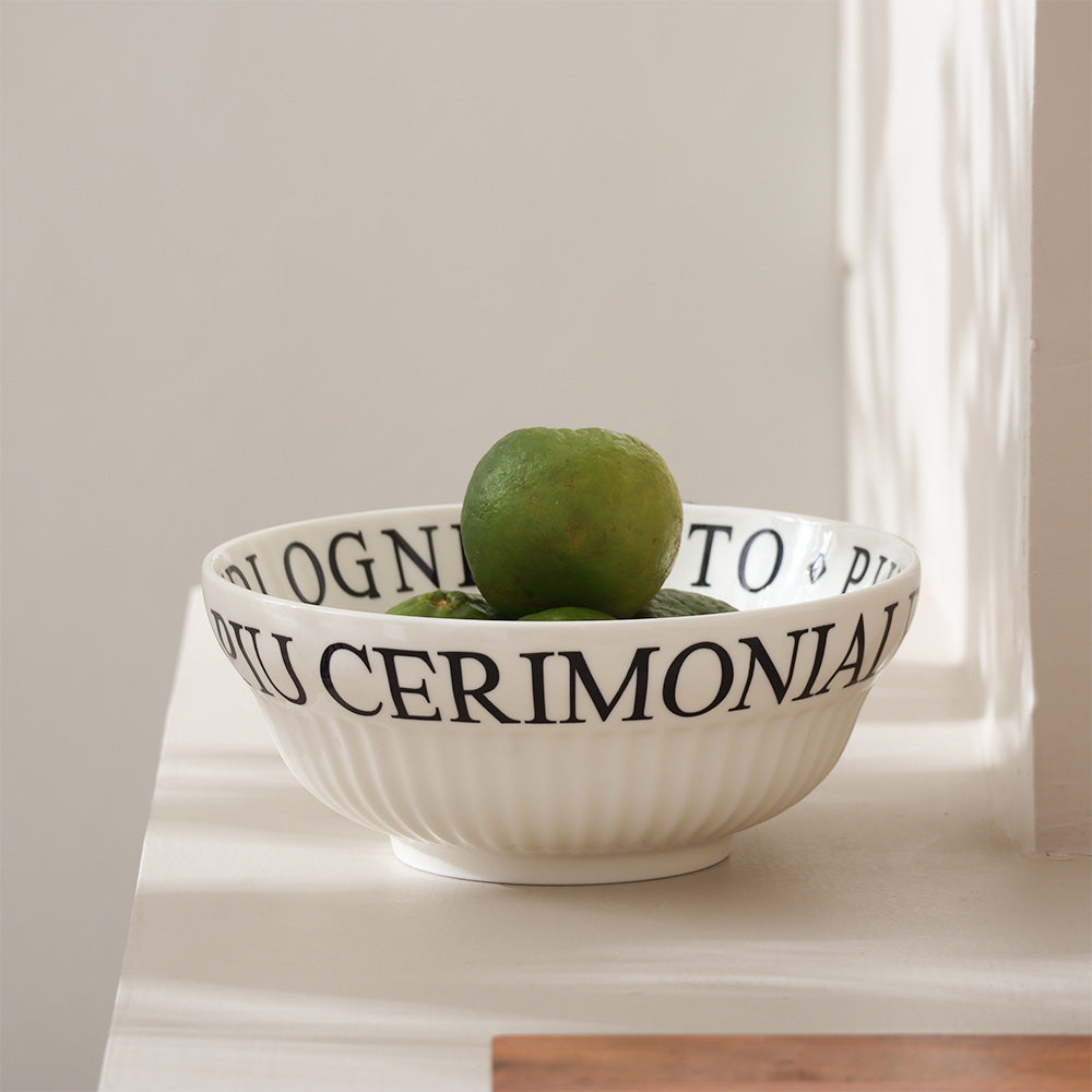 Tosca Serving Bowl - Cream