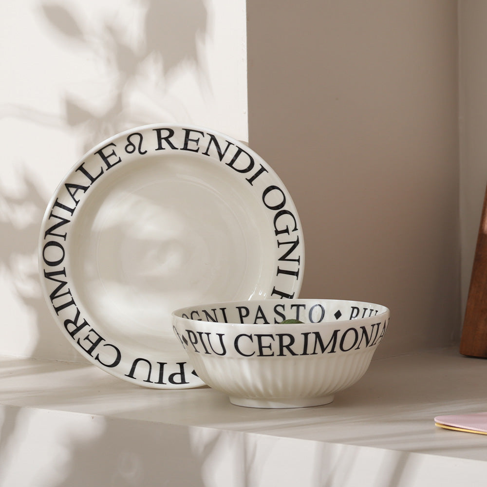 Tosca Serving Bowl - Cream