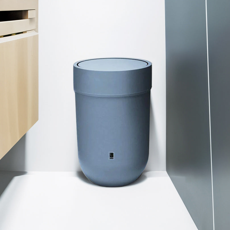 Touch Wastecan with Lid - Blue