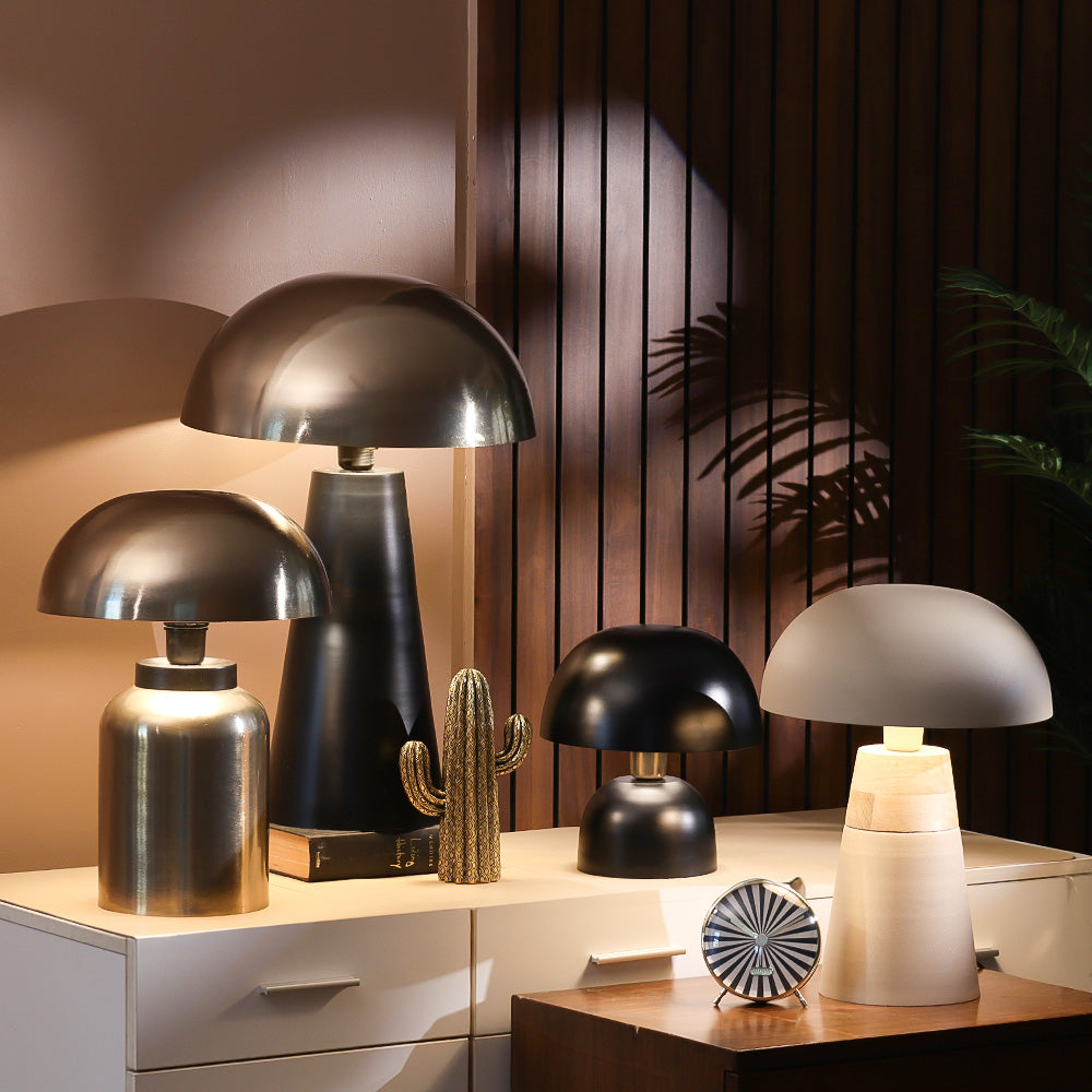 Toulouse Table Lamp Small - Black Gold