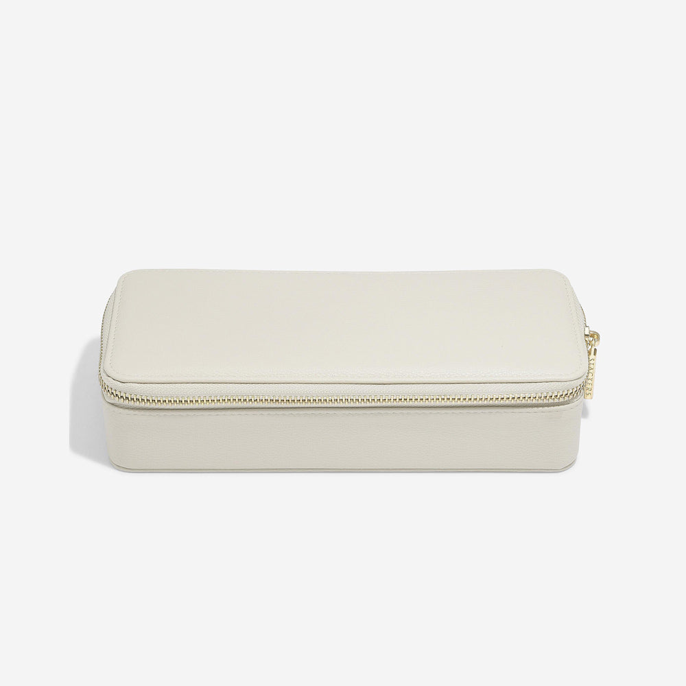 Travel Jewellery Pouch Duo - Oatmeal