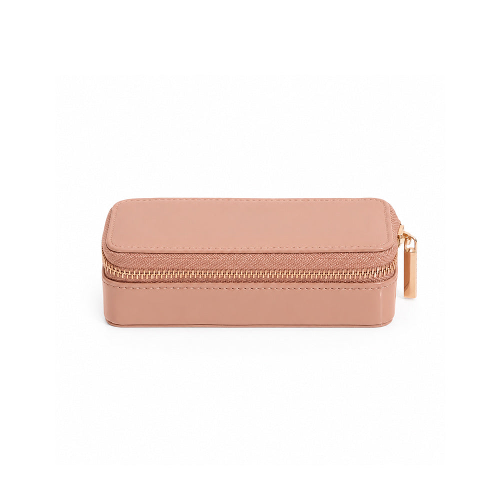 Travel Jewellery Pouch Medium - Rose Pink