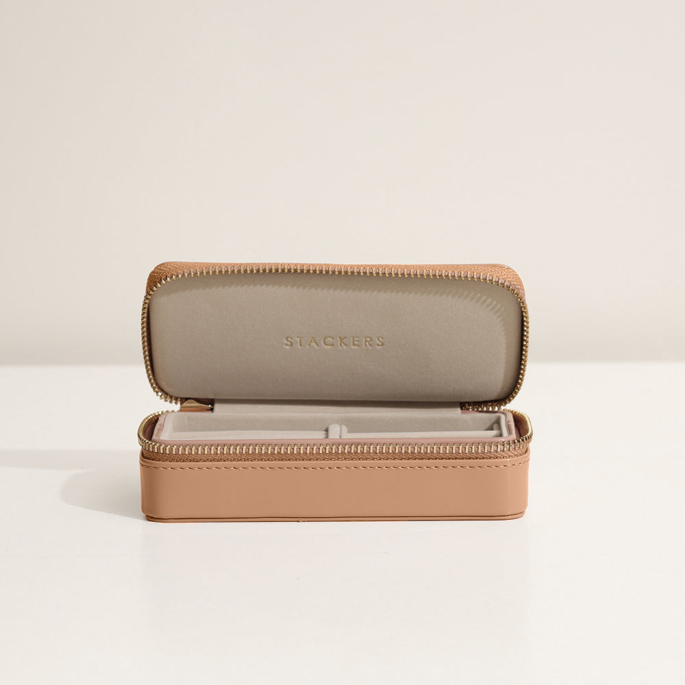 Travel Jewellery Pouch Medium - Rose Pink