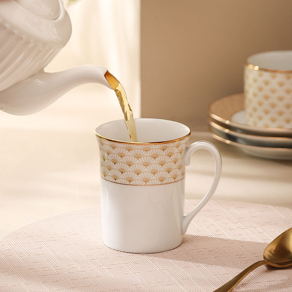 Trocadero Mug 310ml - Gold