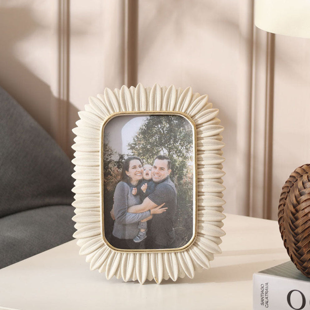 Tropicale Photo Frame Medium - Ivory Gold