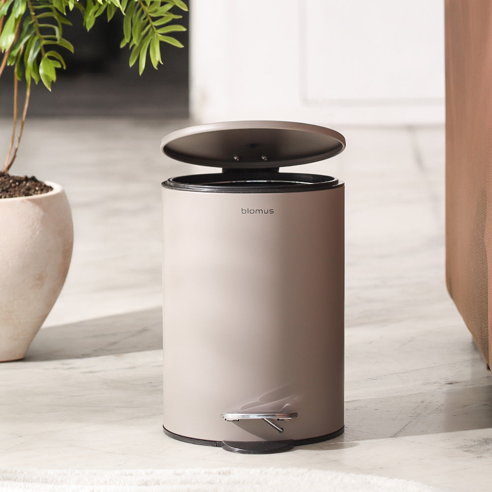 Tubo Pedal Bin 3L - Taupe