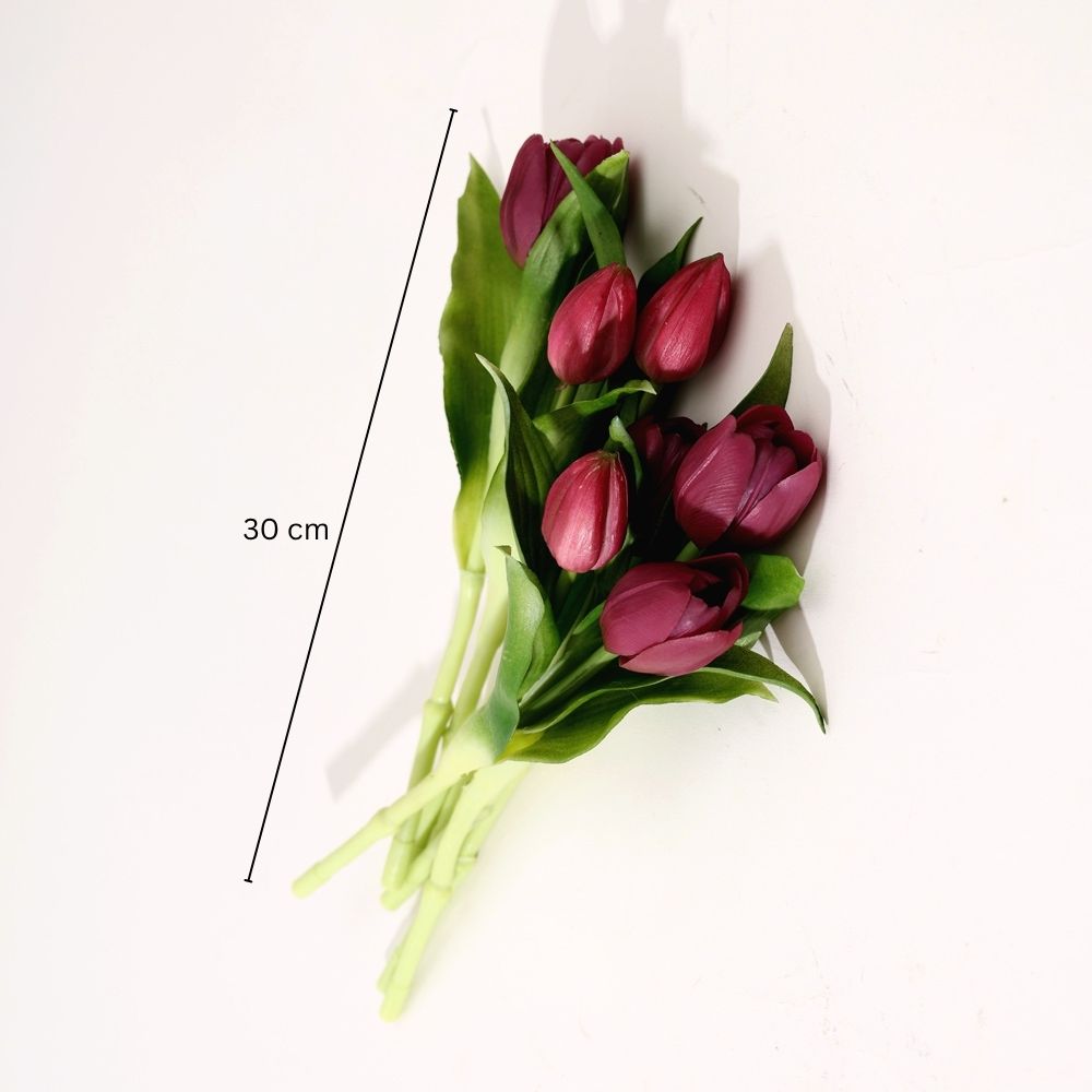 Tulip Faux Bunch - Mauve