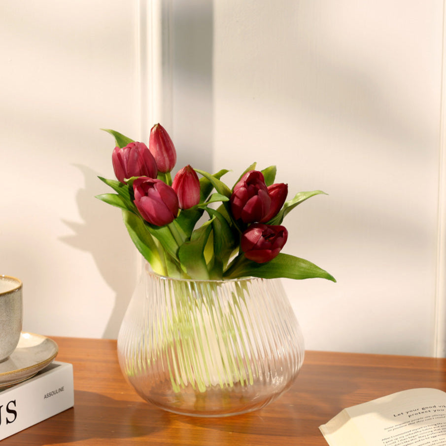 Tulip Faux Bunch - Mauve