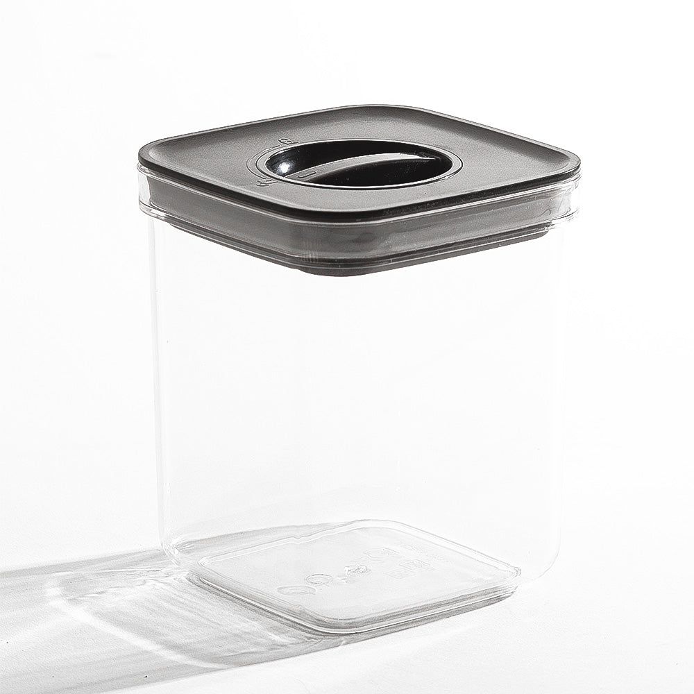 Twist Lock Storage Jar 1300ml - Black