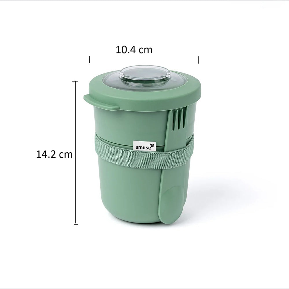 Tylla Duo Snack Box - Sage Green