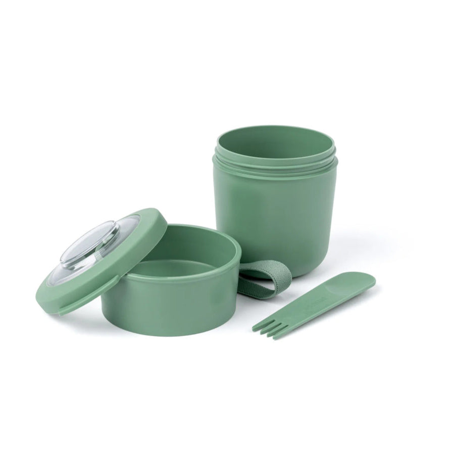 Tylla Duo Snack Box - Sage Green
