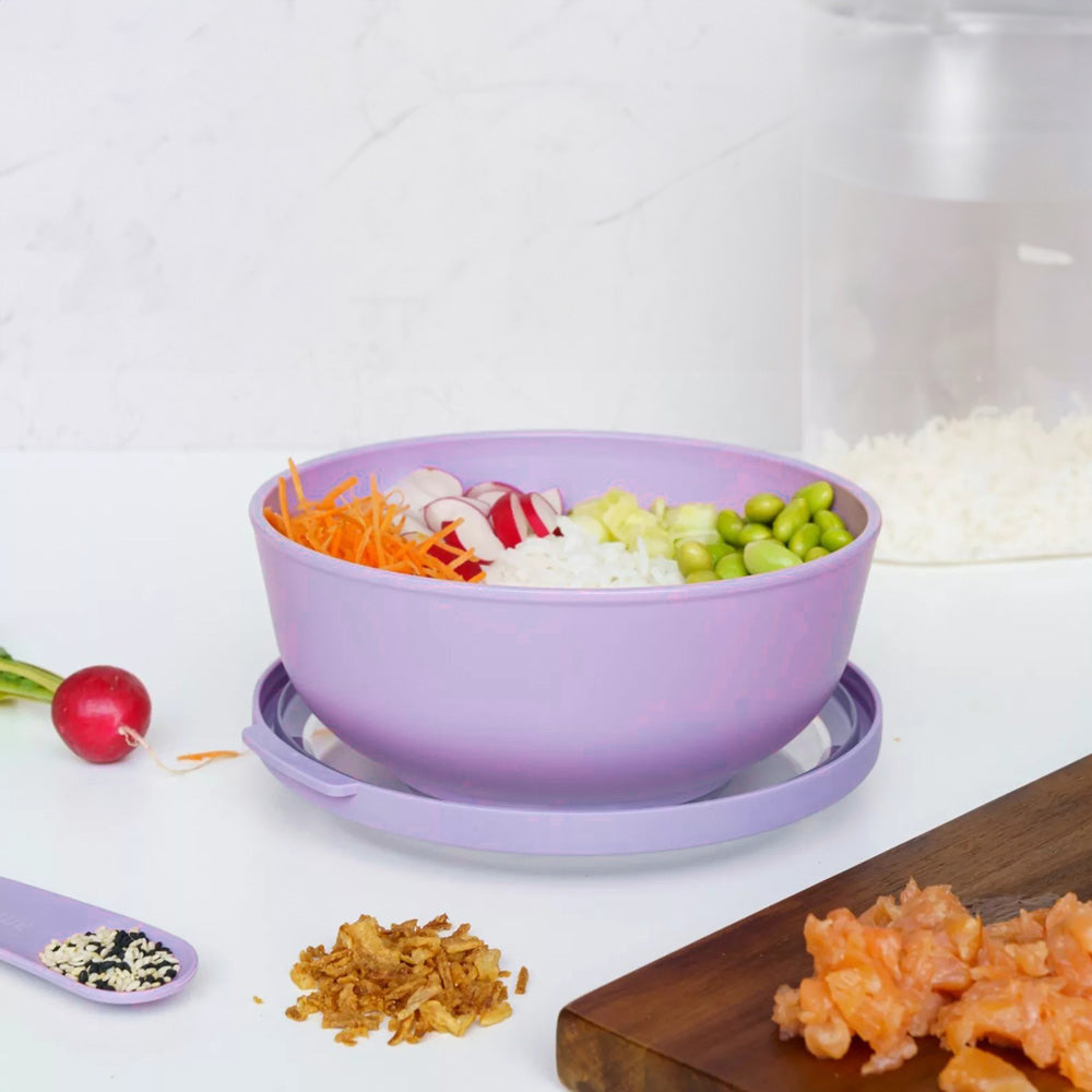 Tylla Storage Bowl with Lid 1000ml - Lavender