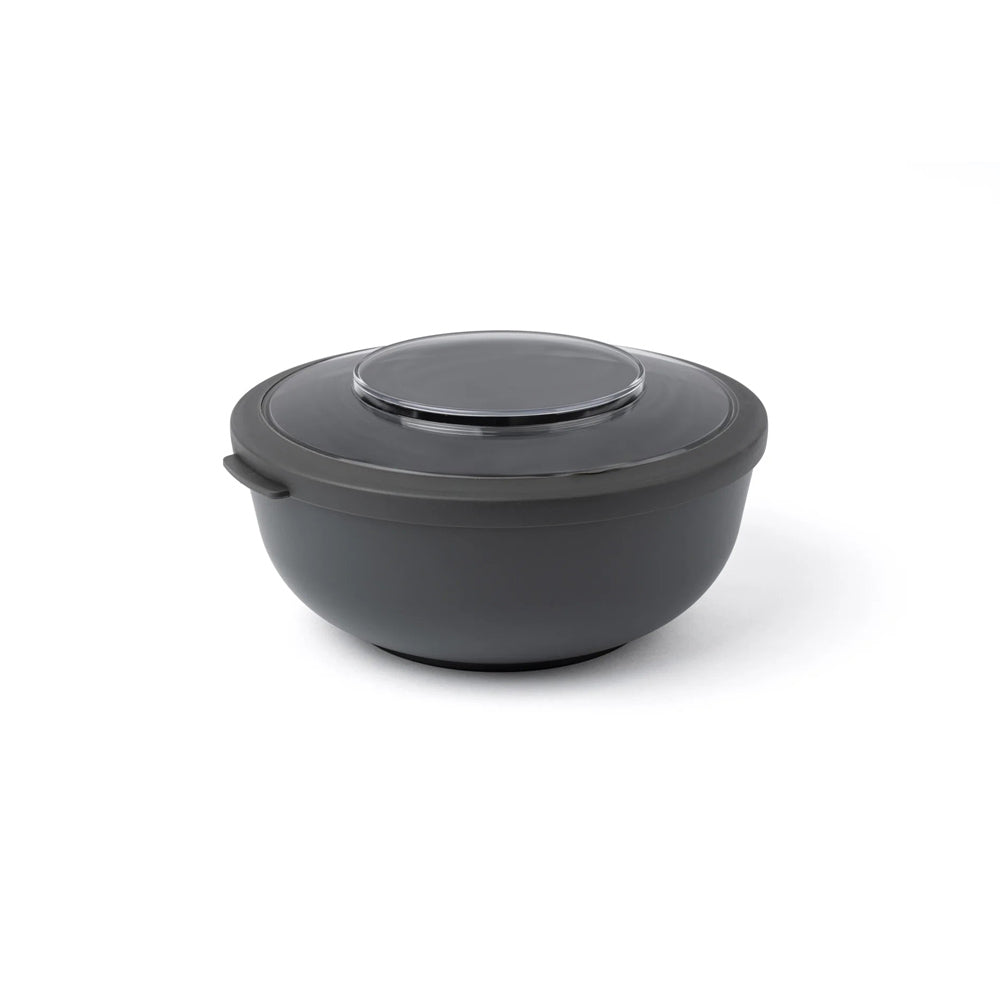Tylla Storage Bowl with Lid 2000ml - Charcoal Grey