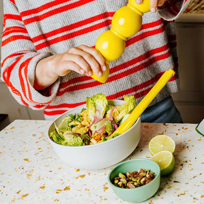 Tylla Storage Bowl with Lid 2000ml - Oat