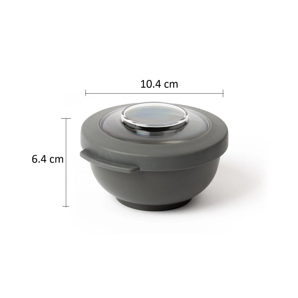 Tylla Storage Bowl with Lid 200ml - Charcoal Grey