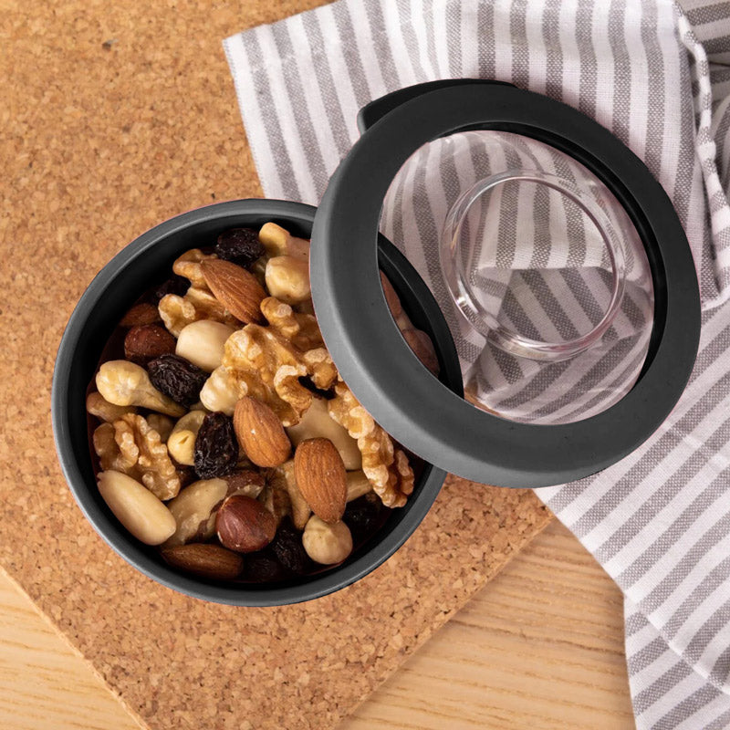 Tylla Storage Bowl with Lid 200ml - Charcoal Grey