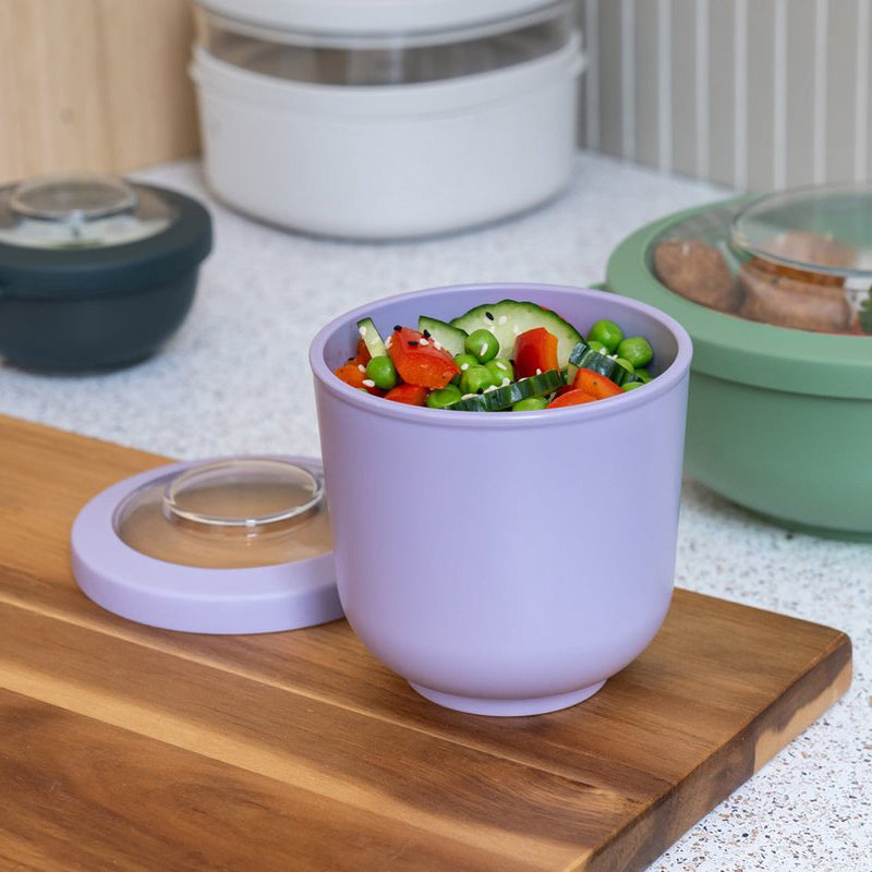 Tylla Storage Bowl with Lid 500ml - Lavender