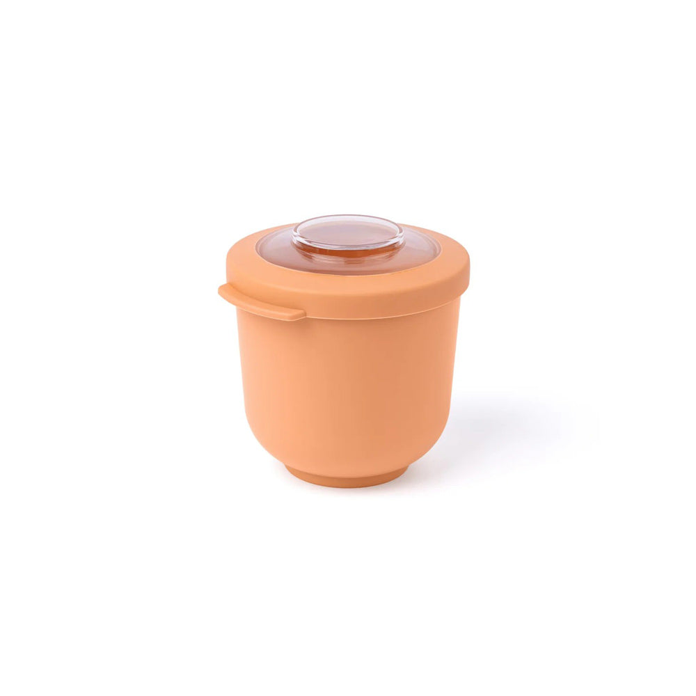 Tylla Storage Bowl with Lid 500ml - Peach Orange