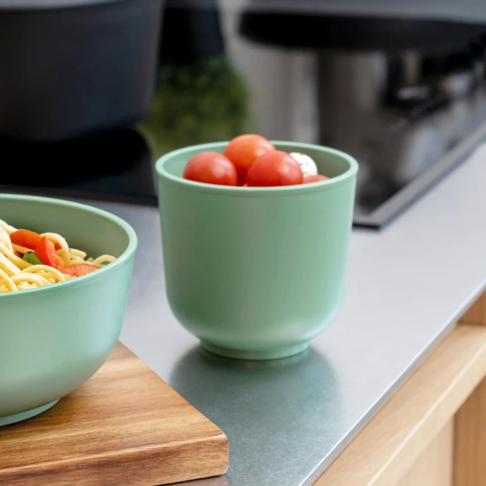 Tylla Storage Bowl with Lid 500ml - Sage Green