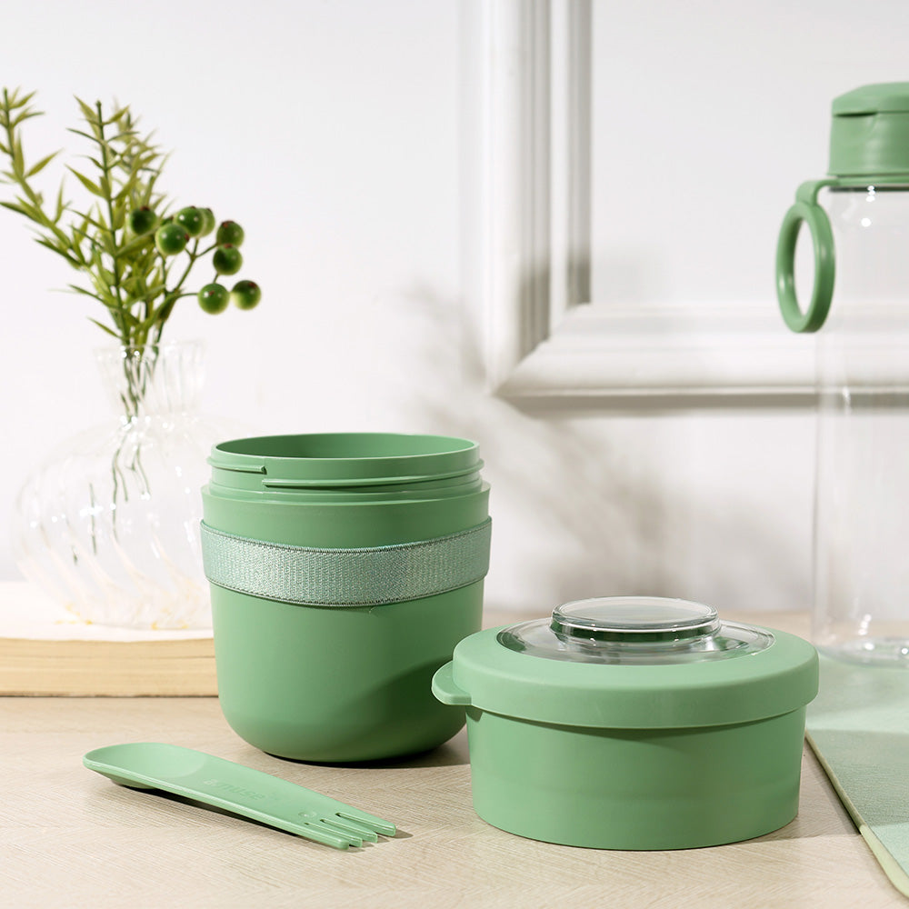 Tylla Duo Snack Box - Sage Green