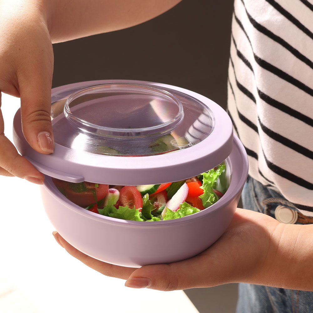 Tylla Storage Bowl with Lid 700ml - Lavender