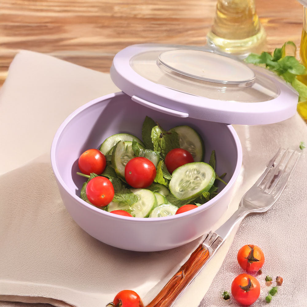 Tylla Storage Bowl with Lid 700ml - Lavender