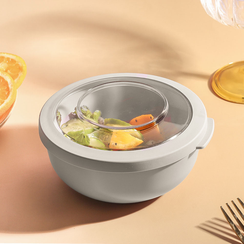 Tylla Storage Bowl with Lid 700ml - Oat