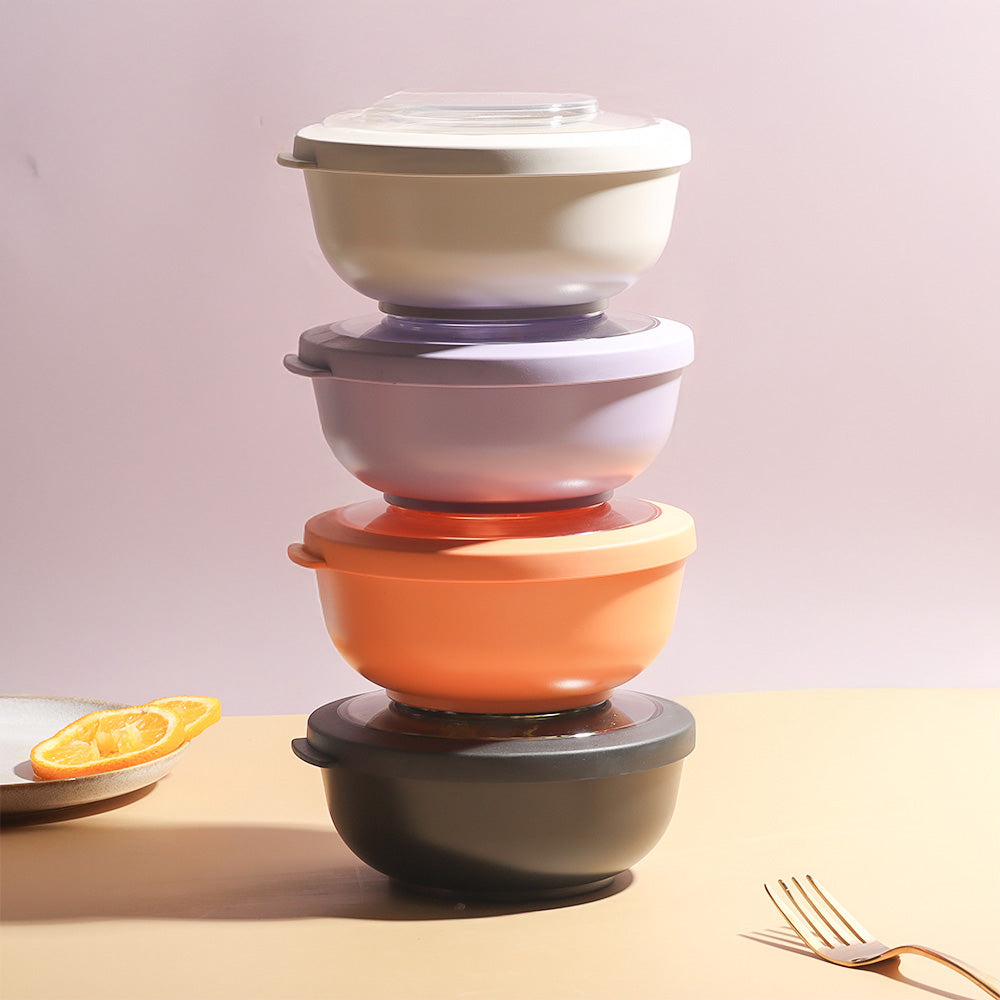 Tylla Storage Bowl with Lid 700ml - Oat