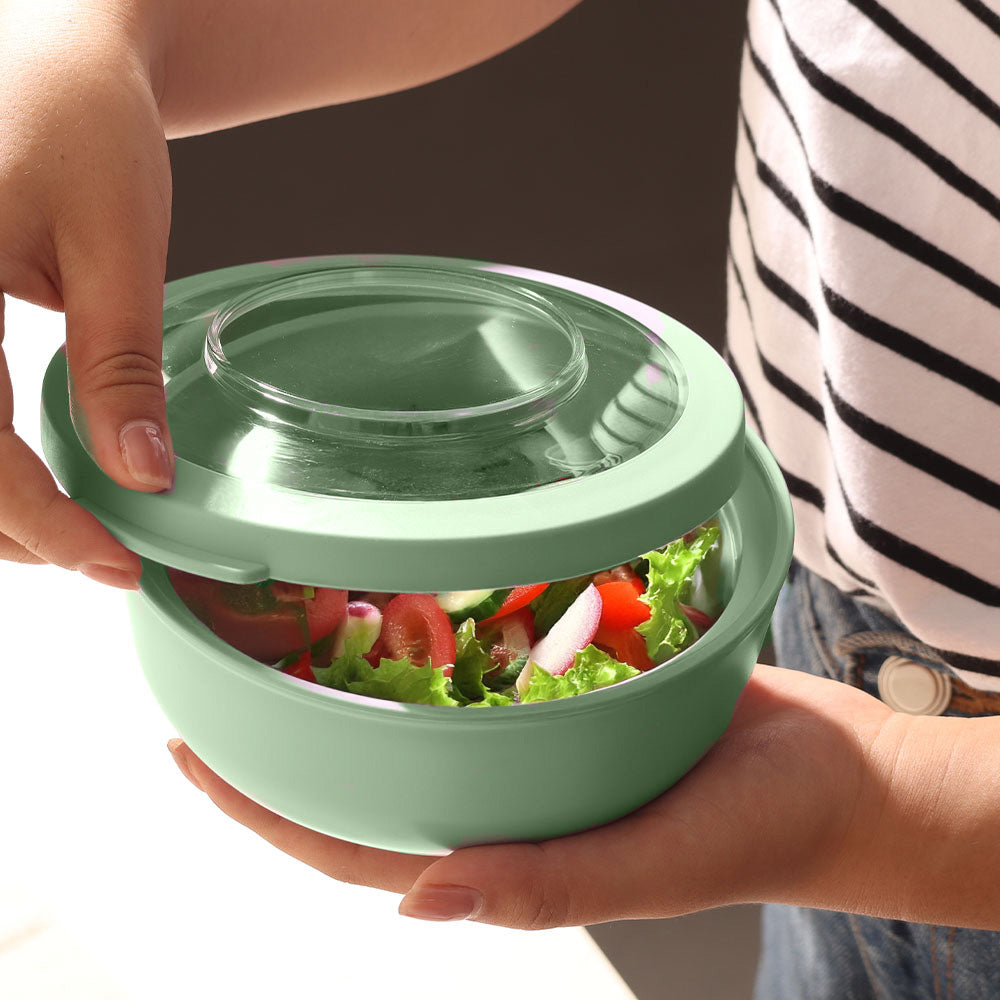 Tylla Storage Bowl with Lid 700ml - Sage Green