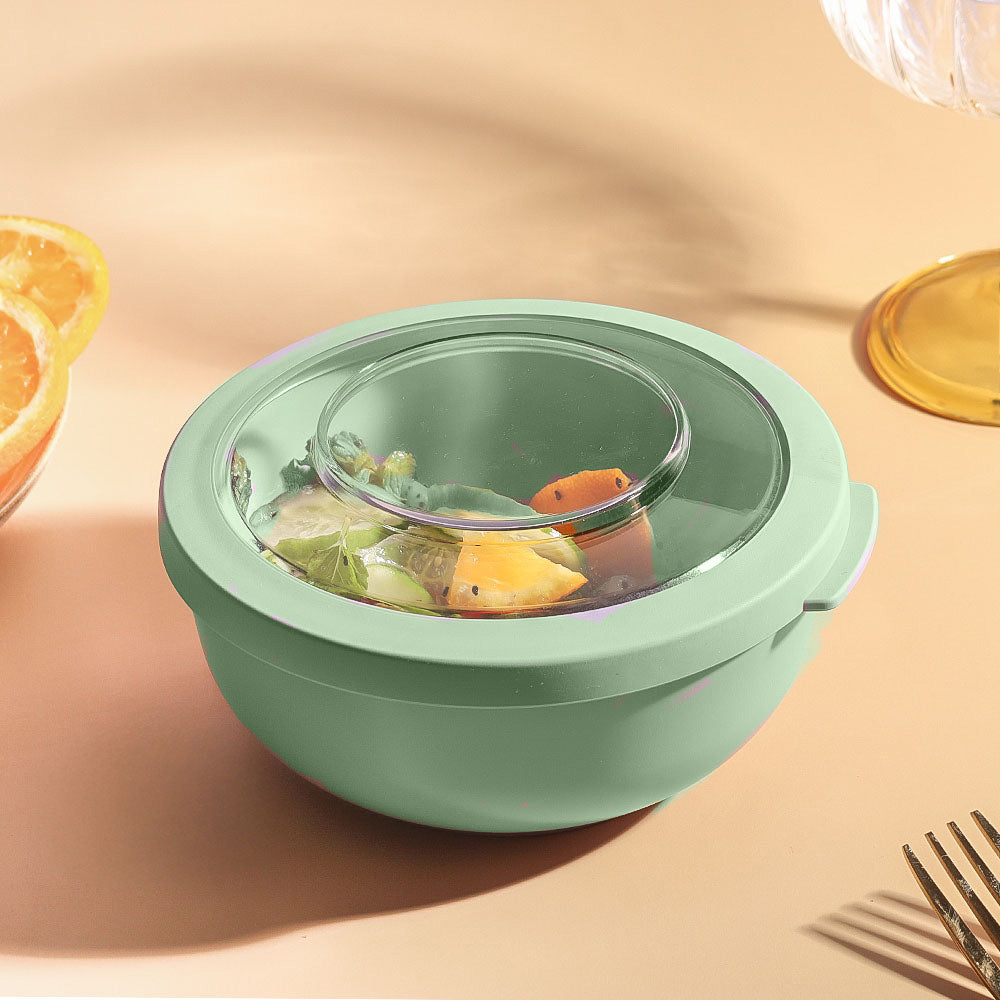 Tylla Storage Bowl with Lid 700ml - Sage Green