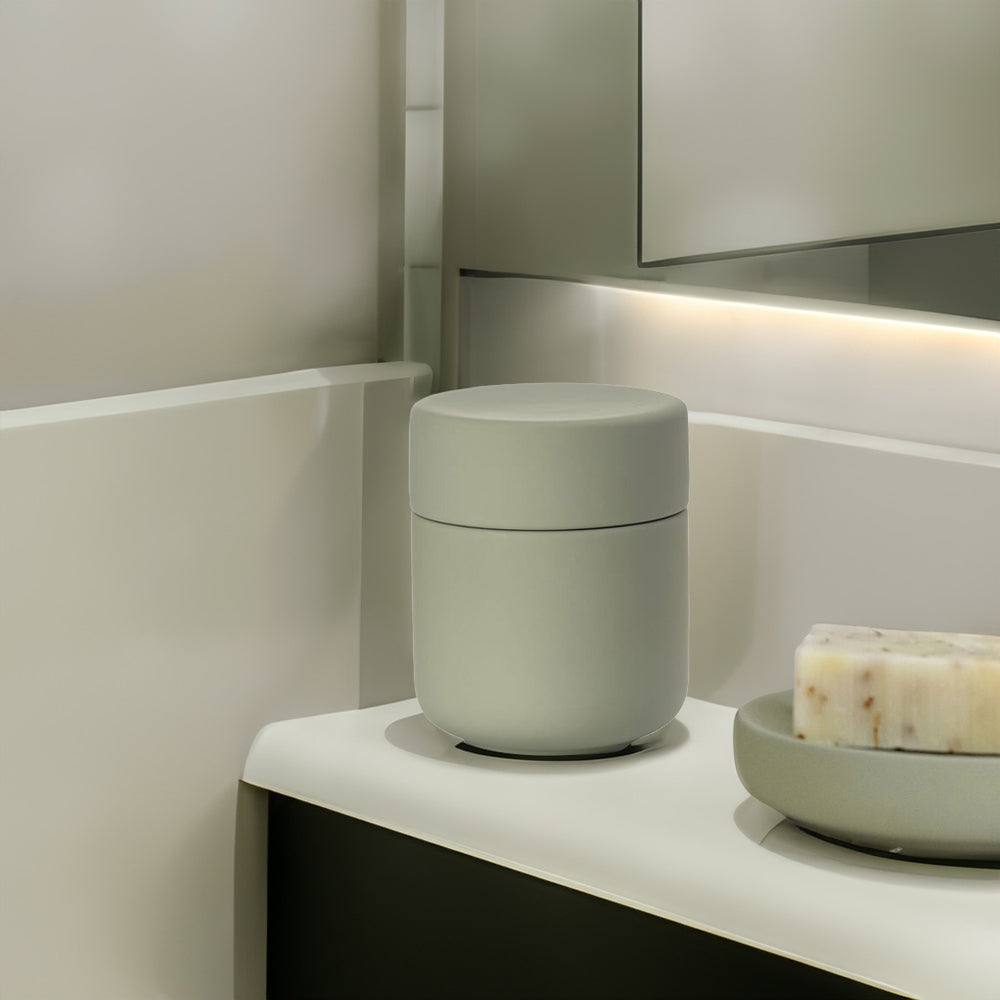 Ume Jar with Lid - Eucalyptus