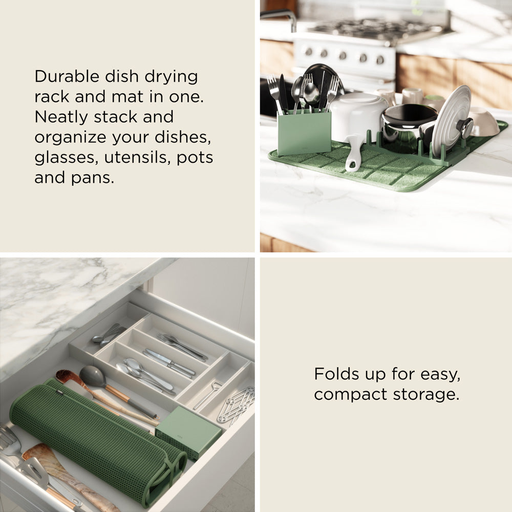 UDry Ultra Drying Rack with Mat - Spruce
