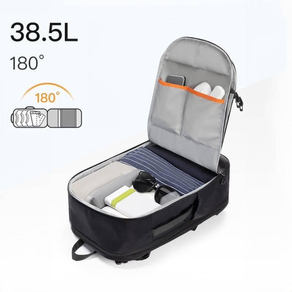 Lightweight Travel Backpack 38.5L - Black