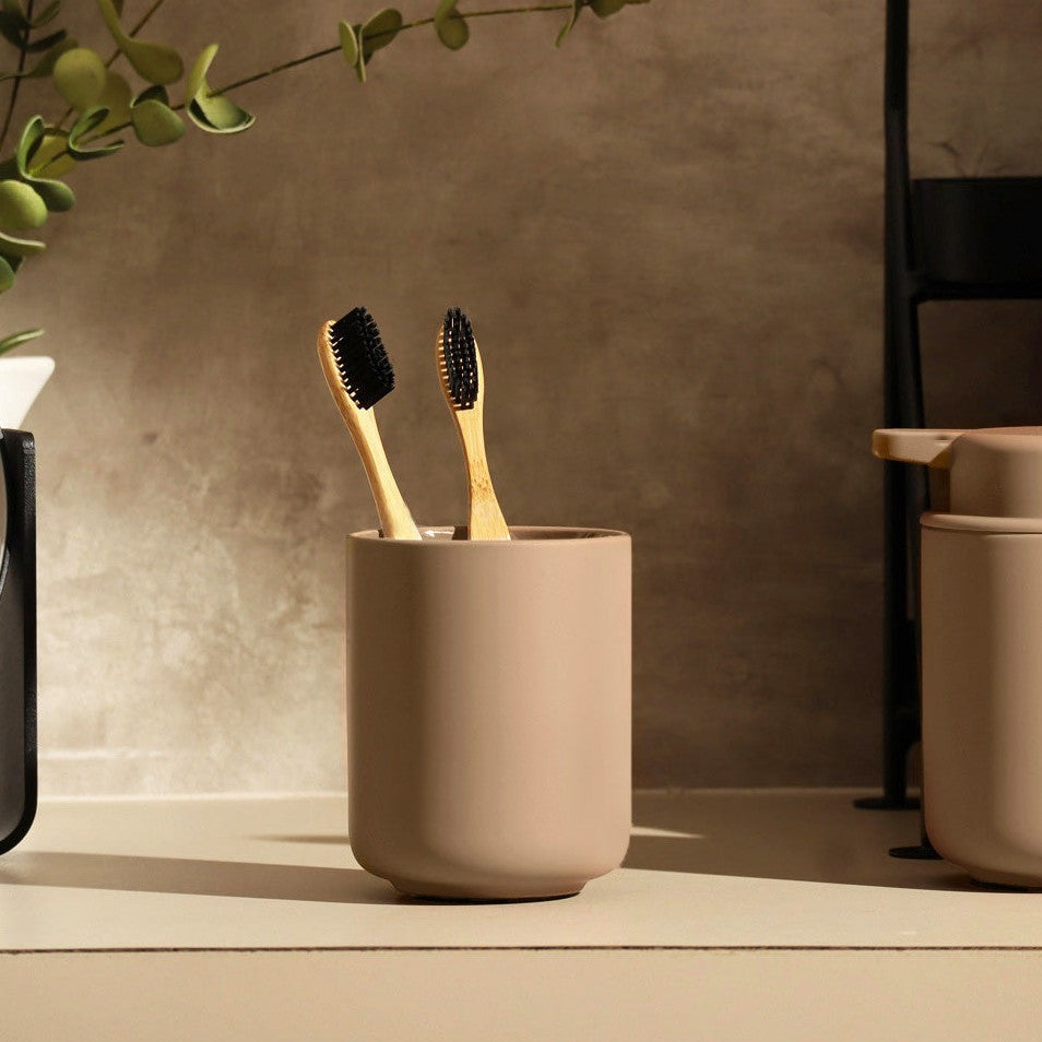 Ume Toothbrush Tumbler - Camel