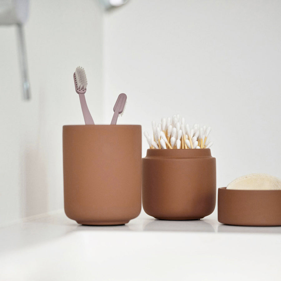 Ume Toothbrush Tumbler - Terracotta