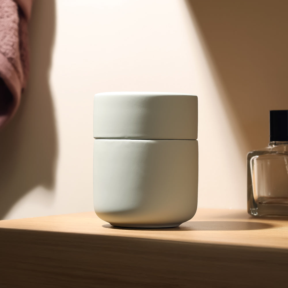 Ume Jar with Lid - Eucalyptus