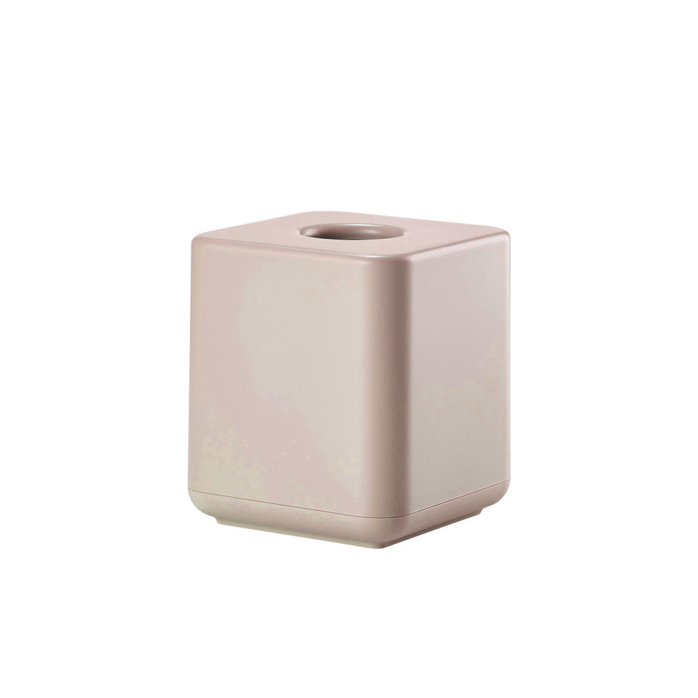 Ume Square Tissue Box Holder - Taupe