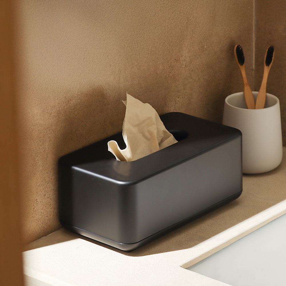 Ume Tissue Box Holder - Black