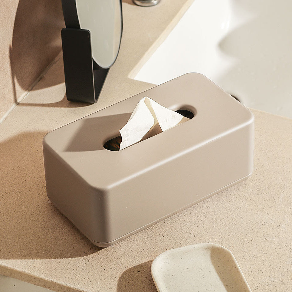 Ume Tissue Box Holder - Taupe