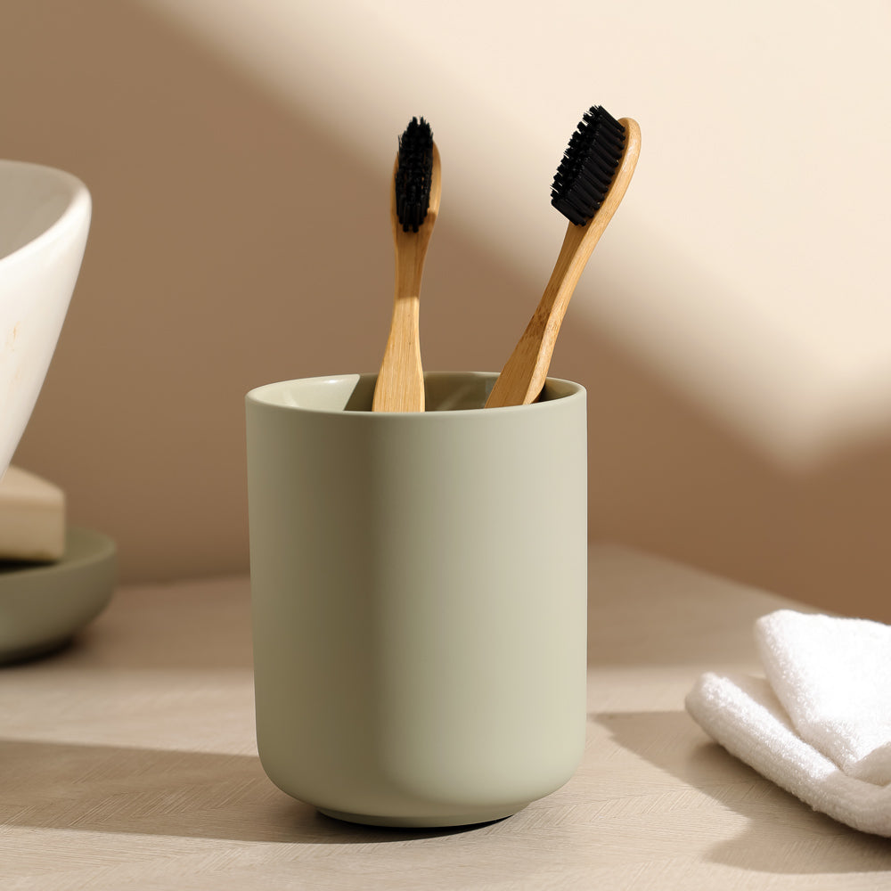 Ume Toothbrush Tumbler - Eucalyptus