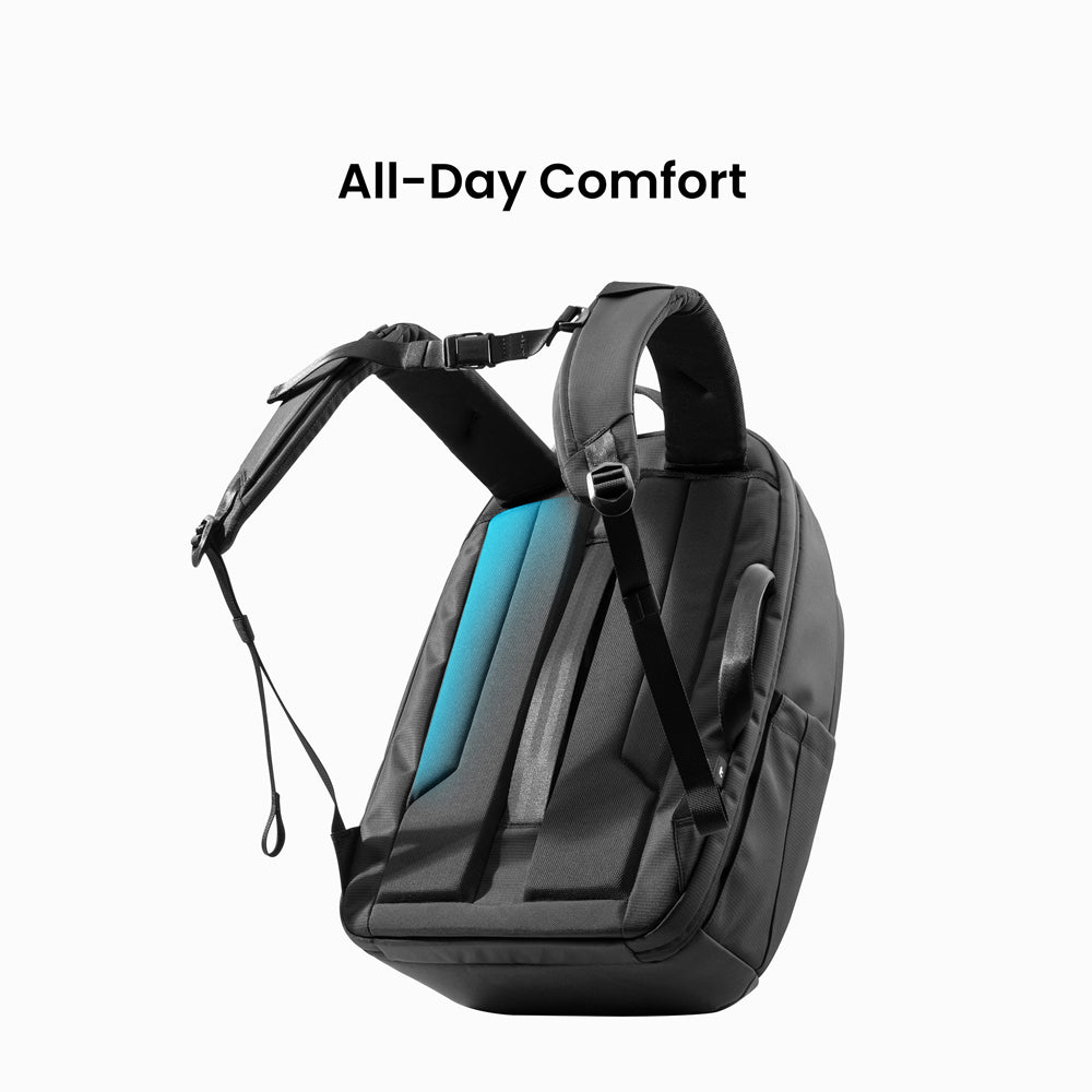 UrbanEx T77 Laptop Backpack 26L - Black