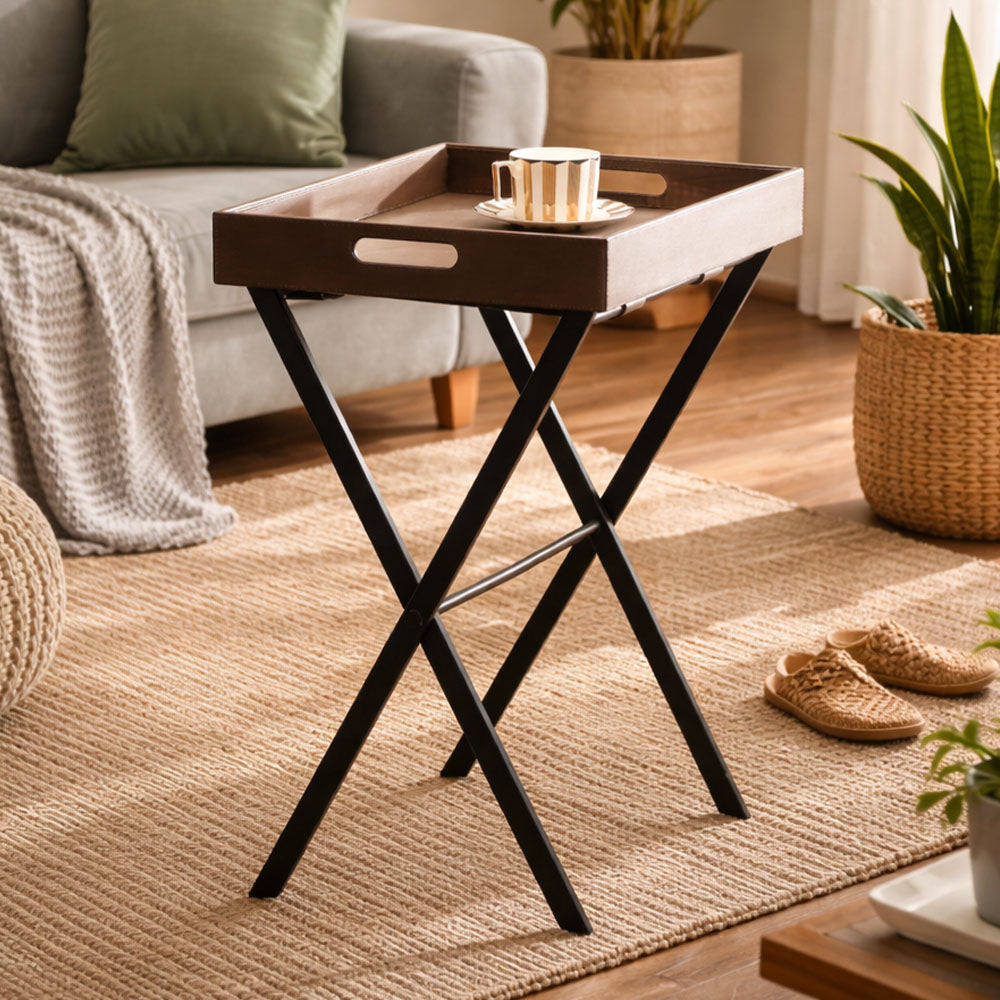 Urban Host Butler Tray - Cedar Black